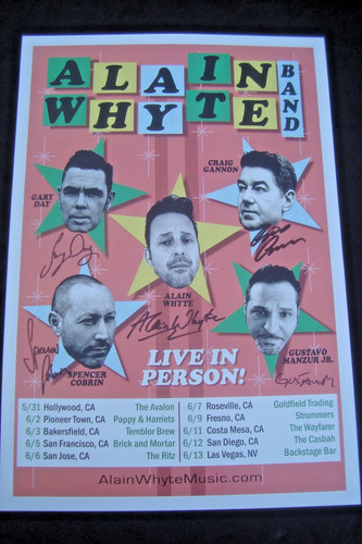 Alain whyte band - alain, signed