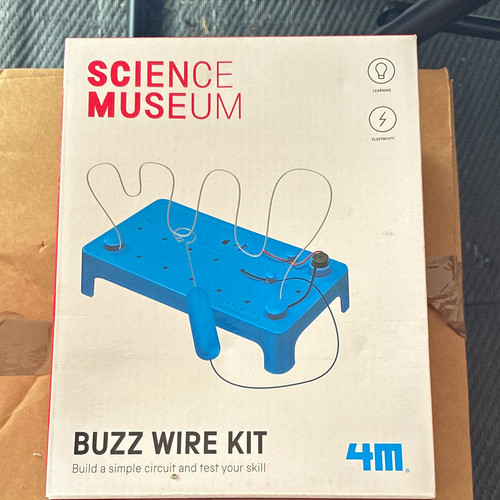 Science museum buzz - buzz, wire