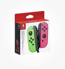 Nintendo Switch Joy-Con Controller Pair - Neon Green/Neon Pink - NEW