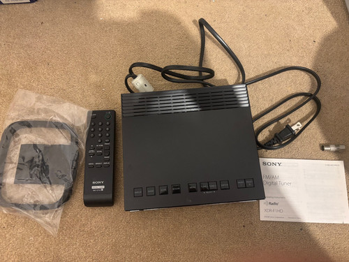 Sony xdr f1hd - sony, radio