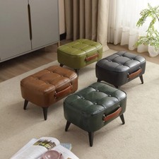 Premium Leather Foot Stool
