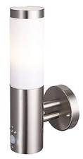 Outdoor Wall Light Hollis Stainless Steel PIR Motion Sensor