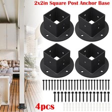 4Pcs Heavy Duty Bolt Down Post