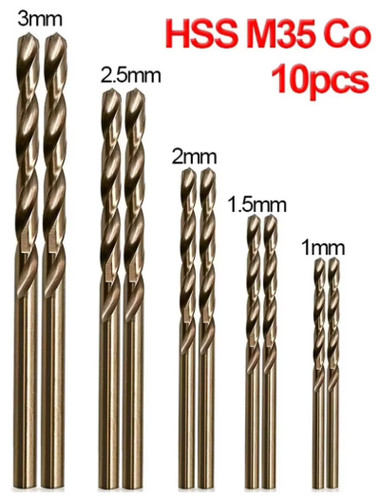 Hss cobalt drill bits - cobalt, jobber