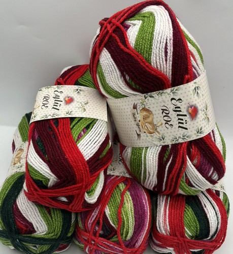 Eylul variegated knitting