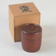 Vintage Black Bamboo Lacquer