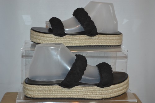 Womens flat black platform - tu,