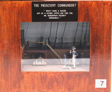 Scratch Built Diorama The Prescient Commander Admiral Lord Nelson Display Case