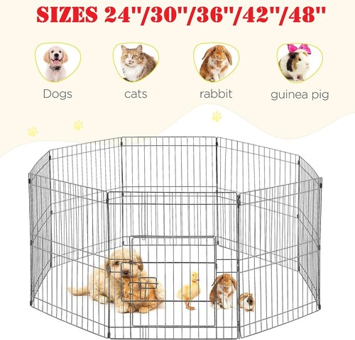 Dog pet pen - pet, metal