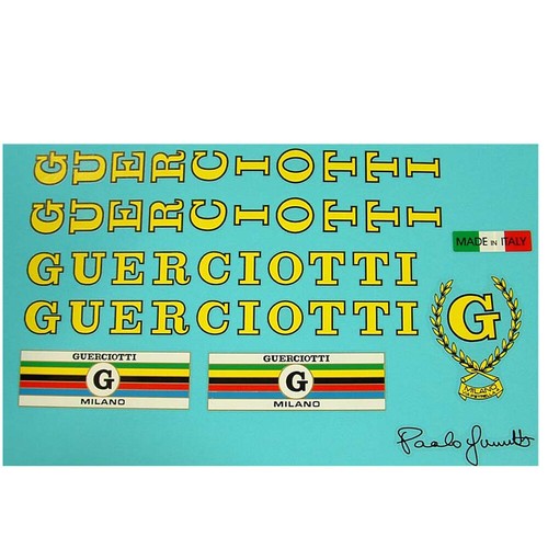 Guerciotti set decals - set, of