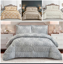 3 Piece Quilted Bedspread Set