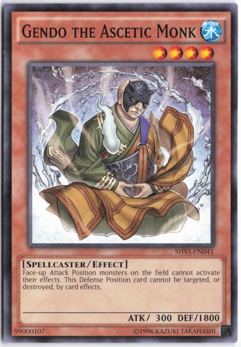 Yugioh gendo the ascetic - yugioh,