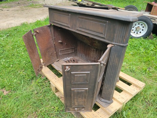 Cast iron wood stove - cast,