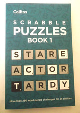 Collins SCRABBLE Puzzles BOOK 1 BRAND NEW COPY