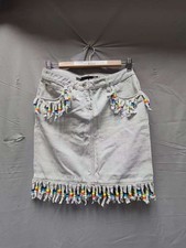 LOVE MOSCHINO Jean Etek Skirt