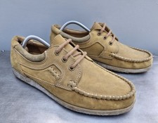 Clarks Moccasin Shoes Tan