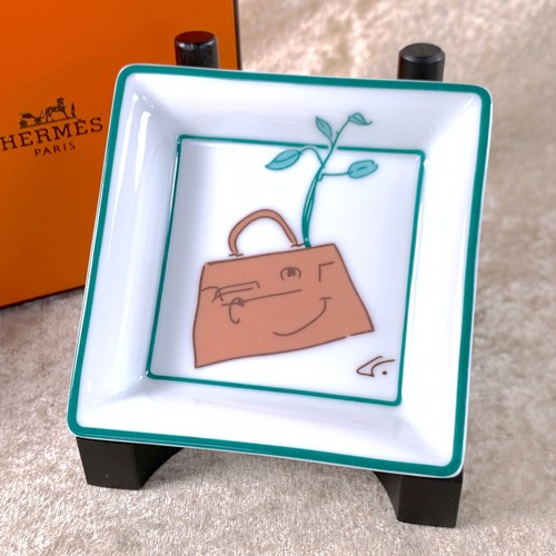 Hermes paris ashtray porcelain - hermes,