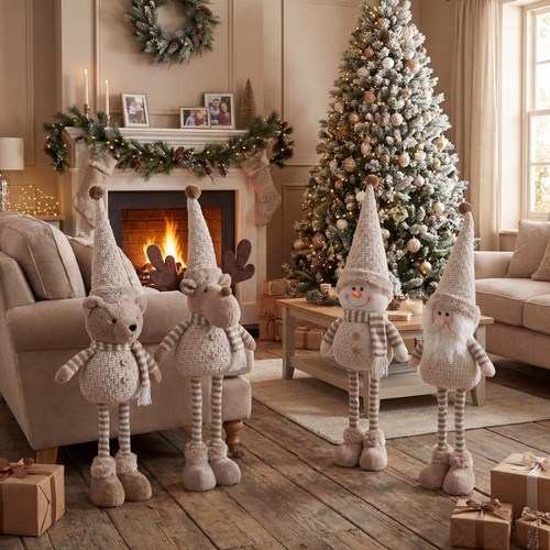 Stretchy legs knit santa - legs,