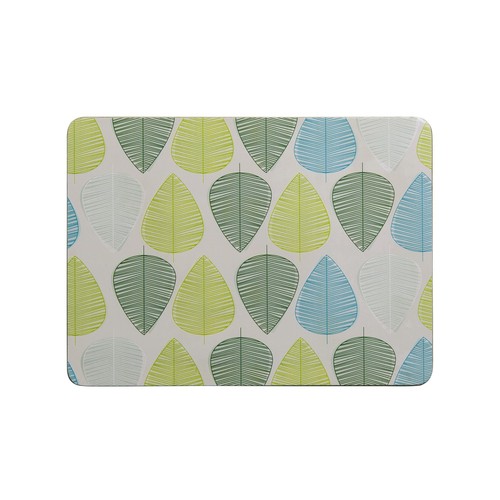 Set cork backed rectangle - cork,