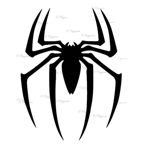 Spiderman super hero sticker - spiderman,