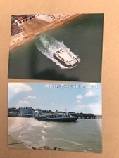 Southsea Portsmouth hovercraft  BHT130 postcard Isle of Wight ferry boat seaside