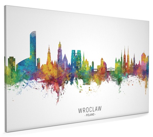 Wroclaw skyline poster - wroclaw, skyline,