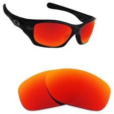 Hawkry Polarized Replacement Lenses for-Oakley Pit Bull Sunglass Orange Red