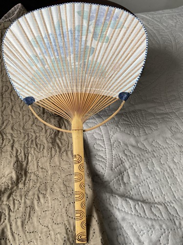 Japanese bamboo fan uchiwa - bamboo,