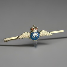 Silver enamel raf sweetheart - raf,