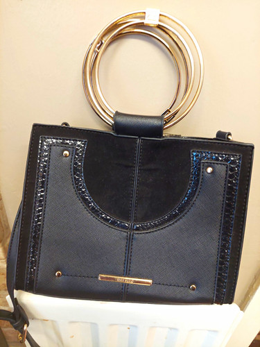 River island black - river, faux