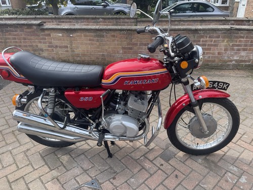 Kawasaki 350 1972 - kawasaki,