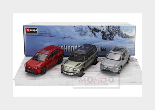Burago set rav - 1:43, land