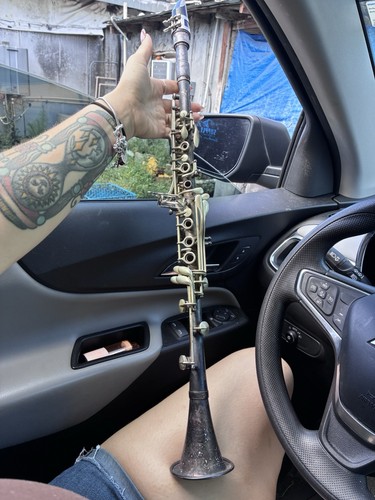 Noblet metal clarinet open - metal,