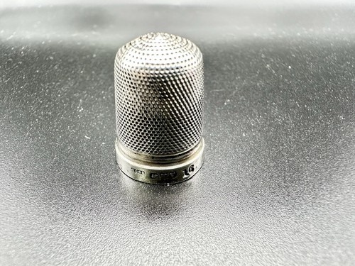 Sterling silver thimble - sterling,