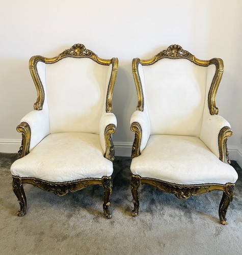 Pair louis xvi armchairs - pair,