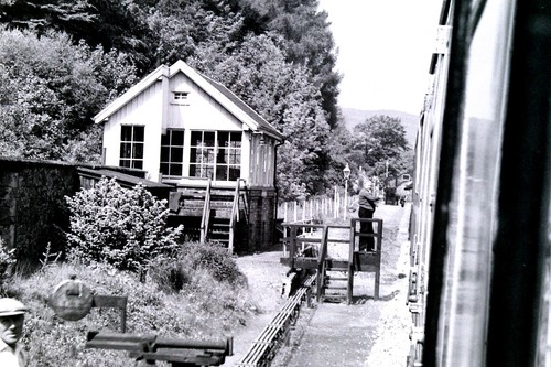 Signal box from train - signal,