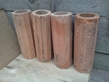 Four reclaimed clay terracotta - four,
