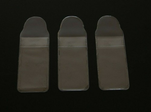 Clear plastic medal - clear, holders