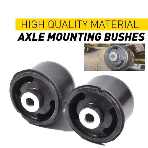 Rear axle mounting bushes - 2x,