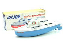SUTCLIFFE VICTOR MOTOR TORPEDO  CLOCKWORK BOAT
