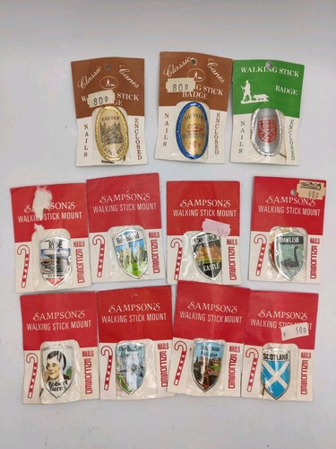 Walking stick souvenir - souvenir, badges