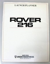 ROVER 216 Car Launch Press