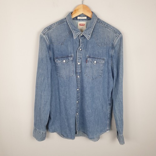 Levis barstow denim shirt - shirt, mens