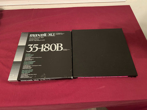 Vtg maxell xli 180b - xli, metal