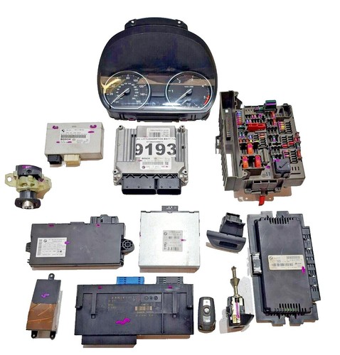 Ecu kit lock set bmw - lock,