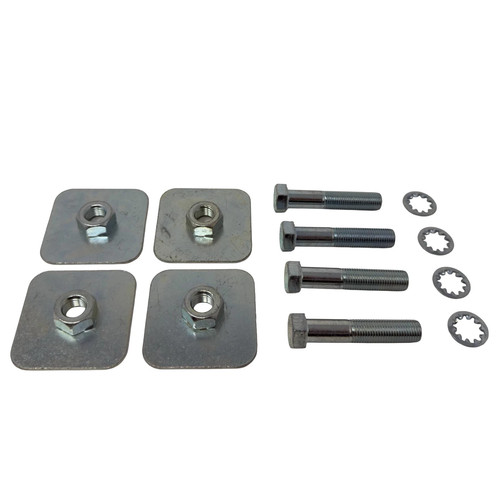 Seat belt stress plate - plate, kit