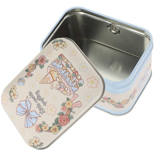 Small metal tin - small,