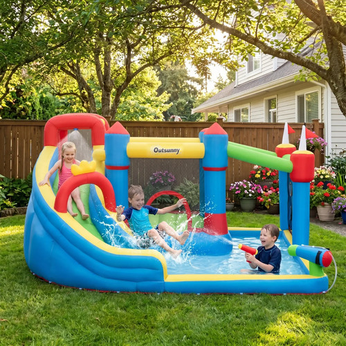 Kids bouncy castle 6in1 - bouncy,