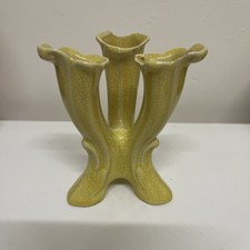 Three Stem Tulip Vase Pottery
