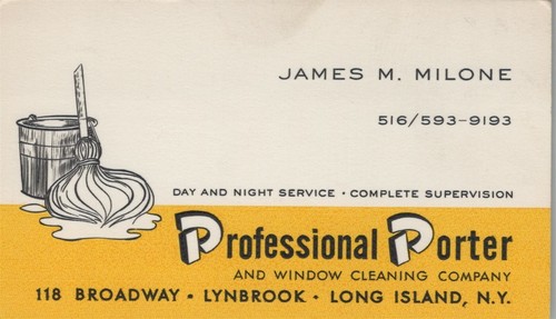 1960 1970 business - 1960's, card